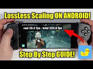 We Actually Have Lossless Scaling on Android Now! Full Tutorial