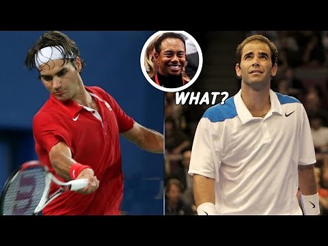 Roger Federer Class vs Pete Sampras Volley King Last Match Highlights - Tennis Atp Highlights