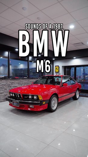 THE LOW MILEAGE KINGS on Instagram: "Sounds of our 1987 BMW M6 coupe! This car is a blast from the past! #bmw #m6 #bimmer #coupe #red #bmwm #m6world #bbs #reelslovers #newjersey #neptunecity #asmr #manual #toolkit #bmwtools #trunk #bbswheels #leather #1987 #asmrcommunity #80scar #bmwm6 #bimmergang #bimmernation #germancars #explorepage #bmwlove #bmwclub"