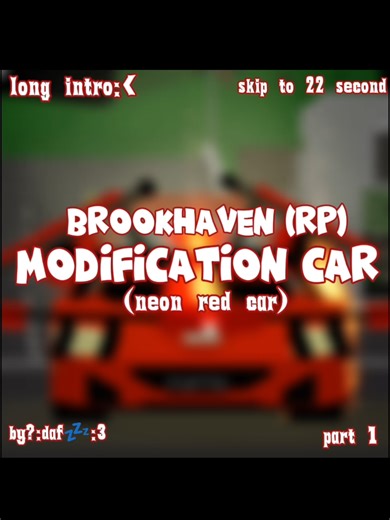 Tutorial Modif Mobil di Brookhaven