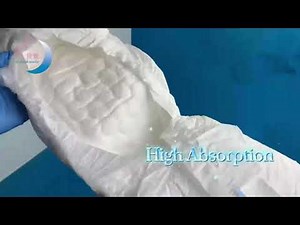 High quality disposable adult diapers/nappy.