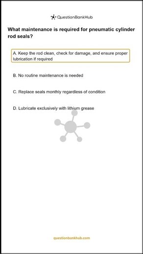 Millwright Red Seal Q115: Pneumatic System Maintenance #RedSeal #Shorts