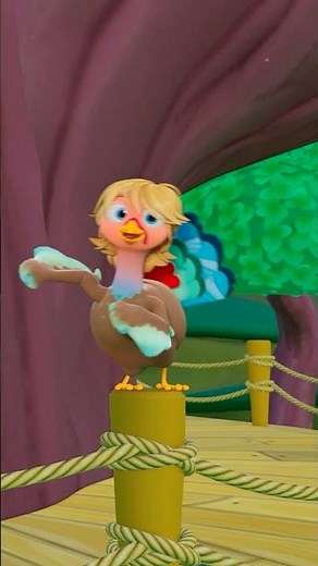 FAiRY ADLEY TURKEY!! Niko & Navey dance music video cartoon! #shorts