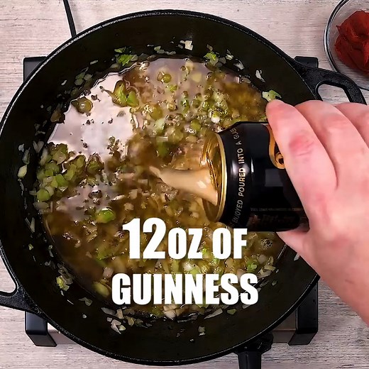 Crockpot Irish Guinness Beef Stew Recipe ❤️ By far, the most delicous beef stew I've ever had. Rich, hearty, and slow-simmered in Guinness, this cozy Irish stew is perfect for chilly days. The meat gets unbelievably tender, the veggies soak up all that deep stout flavor, and the whole house smells incredible while it cooks. Just load up the crockpot and let it work its magic! ❤️ Full Recipe--> https://chindeep.com/2015/09/23/crock-pot-irish-guinness-beef-stew/ #dinnerideas #slowcookerrecipes #be