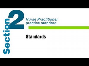 NP practice standard - Section 2: Standards