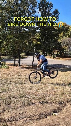 Is this mountainbiking?😂 #mtb #downhill #fyp