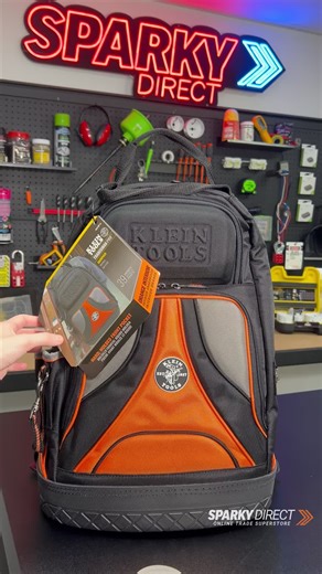Carry everything in one bag. 🎒🛠️ The Klein 55421BP backpack tool bag has 39 pockets built for trade life—cram it full and still stay organised. Available at Sparky Direct – Electrical Online Wholesaler 🛒⚡ https://www.sparkydirect.com.au/p/klein-tools-55421bp-14-tradesman-pro-tool-bag-backpack-39-pockets . . . #SparkyDirect #KleinTools #TradesmanPro #BackpackToolBag #ToolStorage #TradieGear #WorkSmart #OnsiteEssentials #ElectricianLife #ToolTok | Sparky Direct - Online Electrical Wholesaler
