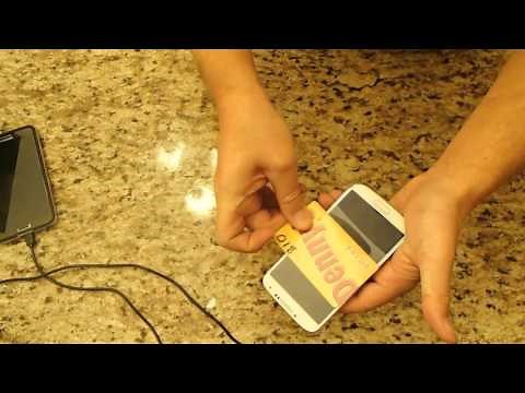 Tutorial: How to remove tempered glass screen protector Samsung Galaxy S4