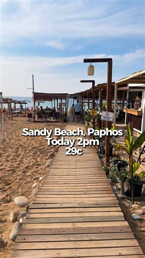 Sandy beach on the 23rd November was absolute perfection 😻 29-30c ☀️ Summer's still going strong in Cyprus 😂 #sandybeach #paphosbeaches #paphos #paphoscyprus #cyprustoday #cyprustraveltips | Cyprus Adventures