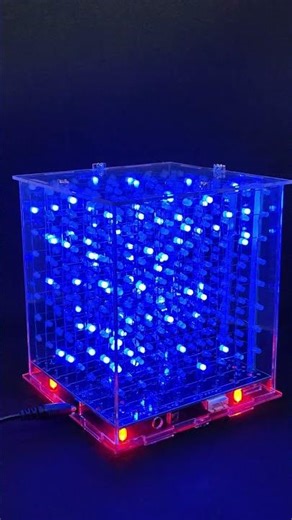 3D Motion with DIY 3D-cube! #science #physics #optics