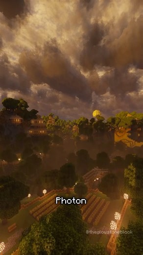 The Glowstone Block on Instagram: "Comment your favourite. Map: “Mountain sky village” on minecraftmaps Shaders: SEUS, Photon, BSL, Kappa, Nostalgia, Spooklementary #reels #minecraft #shaders #gaming #minecraftbuilds"