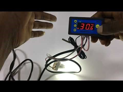How to wire and set a microcomputer temperature controller (MINI STC 1000)