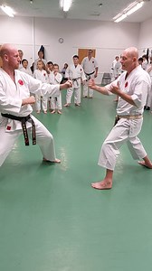 Day 32. Kumite, points fighting. it's basics and mostly for competitions. Demonstration by Shihan Daz Stirrat Hampshire Academy of Shotokan Karate #shotokankarate #karate #thursday #activitiesforkids #martialarts #shotokan #thursdayvibes #karatetraining #fypシ゚ #learning #November | Hampshire Academy of Shotokan Karate