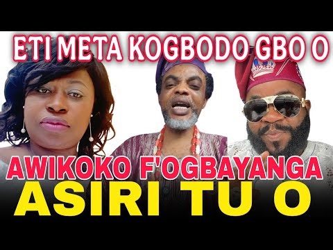 AARE ALMAROOF WO GAU!! AWIKOKO F'OGBAYANGA LORI ORO EJO TONI PELU MAUREEN BADEJO LORI EJO AMERICA