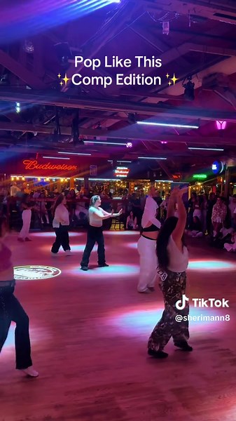 Pop Like This ✨Comp Edition✨….. such talented QUEENS strutting thier stuff… it was an honor to get to share the floor with the fabulous QUEEN @Tamara Like a 📸 …. It was a comp to remember thank you Swingtober #swingtober2025#linedance#linedancecompetition