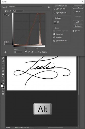 How Make your Signature Digital with Photoshop! | Photoshop Shorts Tutorial