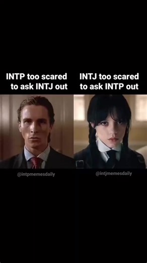 INTP and INTJ Memes Featuring Jenna Ortega and Patrick Bateman