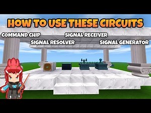 How to Use Signal Generator, Receiver, Resolver & Command Chip | Mini World Creata | Tutorial