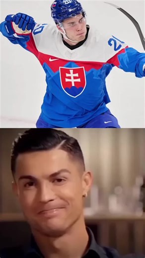 Cristiano Ronaldo a jeho reakcia pri góle Slovenska na 4:1 na ZOH v Taliansku proti Fínsku 📢❤️ #Meme #media #slovensko🇸🇰 #denniksport