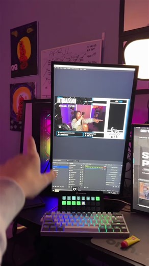 UPDATED SETUP TOUR 🔥 #gamingsetup #streamingsetup