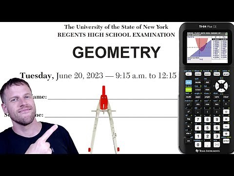 Geometry Regents June 2023 (Questions 1-24)