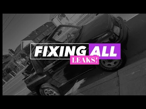 Fixing all Oil leaks on my Geo Tracker 16v! Distributor housing leak fix!