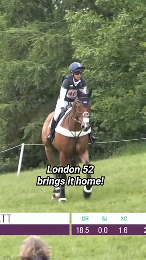 34K views · 473 reactions | Victory at home! Laura Collett & London 52 steal the show!  Not only did they finish first individually, but they also helped secure the Nations Cup win for Team Great Britain on home soil!  #feitv #eventing | fei.tv | Facebook