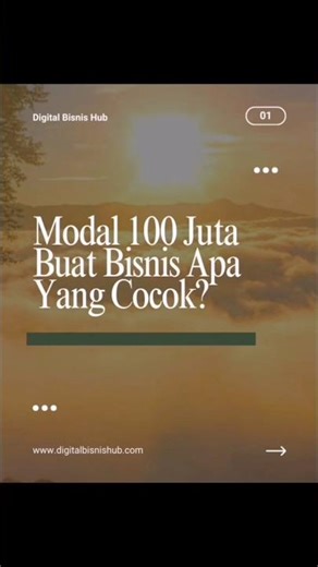 Modal 100 JT Buat Bisnis Apa? #IdeBisnis #Modal100Juta