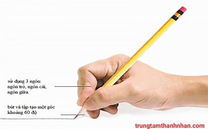 Làm Thế Nào Để Con Bạn Cầm Viết Chì Cho Đúng Cách? | Trung Tâm Dạy Kèm Thành Nhân