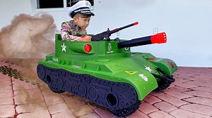 250K views · 4.3K reactions | Senya rides a TANK and wants to be a MILITARY 邏邏邏 | Pet's Studio Compilation | Facebook