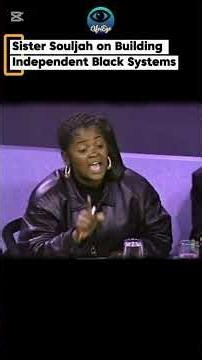 SISTER SOULJAH Challenges Dependency on Existing Systems #shorts #blackhistory #facts