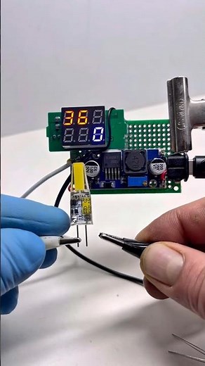 Powerful DIY LED Tester | DC-DC Step-Up Module up to 37V #electronicprojects #zerotoinfinitytech