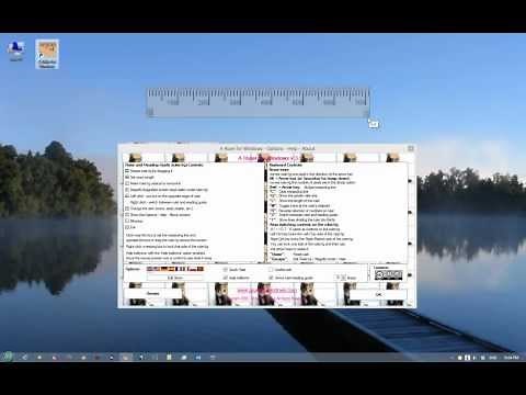 A Ruler for Windows v3 - The Movie