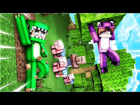 Die WELT ist 90 GRAD GEDREHT! | Minecraft