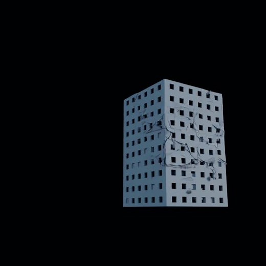 Houdini Building Collapsing Render Test #vfx #fypシ #foryou #houdini | Jules Rove | Facebook
