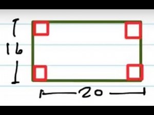 Maximize the volume of a box by cutting out squares from each corner