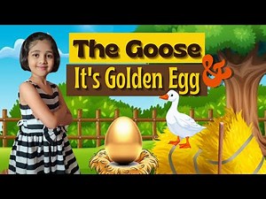 Story Telling | The Goose and It's Golden Egg | 2Min Stories | Short Moral Stories |Bed Time Stories