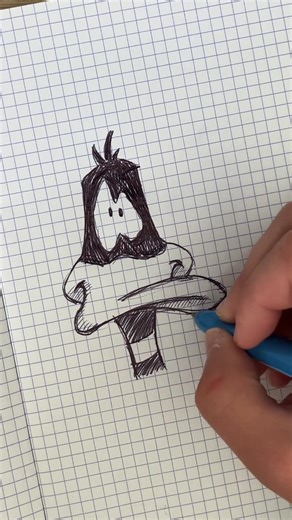 Daffy Duck: Tuto de dessin facile pour les artistes