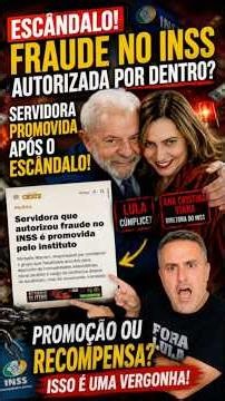 🚨BOMBSHELL AT THE INSS: Official who authorized INSS fraud returns to duty with a promotion!