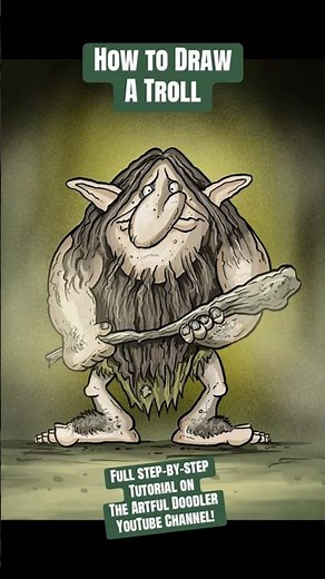 How to Draw a Troll AVAILABLE NOW!