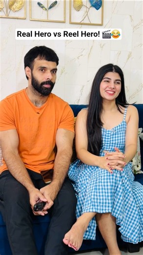 Real Hero vs Reel Hero! Husband status: Zero 😂💔