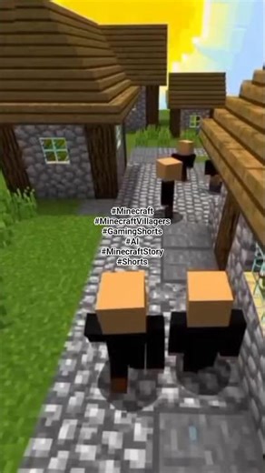 Minecraft Villagers Escaped 😳