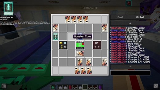 Back playing YuGiOh 5Ds! Yugioh Minecraft Mod