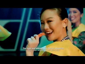 Malaysia Airlines 機内安全ビデオ短縮Ver