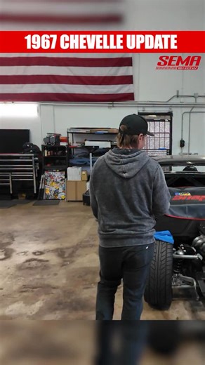 The Blueprint Engines 427 is officially in place! We paired this monstrous NA LS with a 4-speed automatic by Silver Sport Transmissions, and dressed up the front with a clean CVF front accessory drive. Power, reliability, and looks—it’s got it all. Come check this thing out at SEMA booth #81496 Silver lot! | Restomods