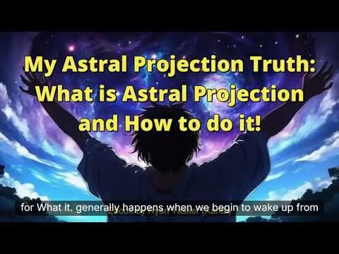 Use your five senses to lock into an astral projection