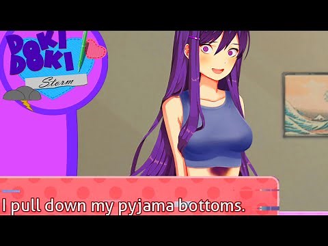 Yuri has LEWD Thoughts about Natsuki (DDLC MODS)(Doki Doki Storm Mod)