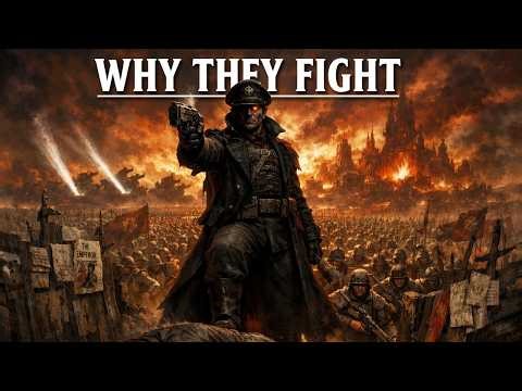 The Commissar's Burden: How Fear Keeps the Imperial Guard Fighting | Warhammer 40k Lore