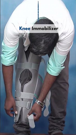 How to Wear a Knee Immobilizer Correctly 🦵✅ | Complete Guide
