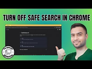 How To Turn Off Safe Search In Google Chrome On PC - Quick Tutorial [2025]